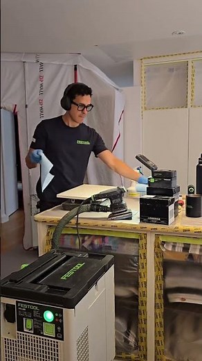 The Secret to a Virtually Dust-Free Sanding Setup