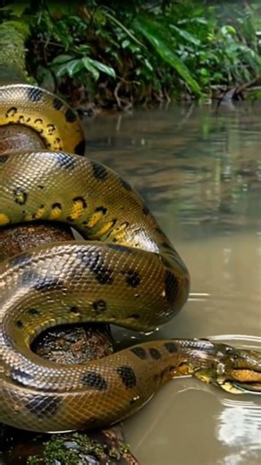 Wow, Giant Anaconda Resting in the Wild | Incredible Jungle Encounter.