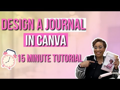 How to design a journal in canva no experience needed