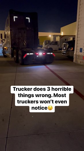 Rookie truck driver hooking up a trailer for the first time does something wrong! #truck #semitruck #rookie #5thwheel #trailer | Trucker O.G.