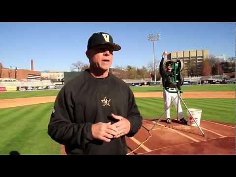 Bunting Drills: Vanderbilt Baseball coach Tim Corbin uses ATEC Machines