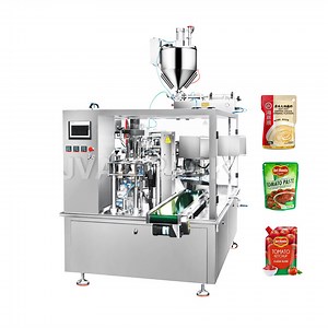 [Hot Item] Gd-200 Auto Premade Stand-up Pouch Liquid Collagen Honey Energy Gel Juice Sachet Filling Machine Liquid Given Bag Packing Machine