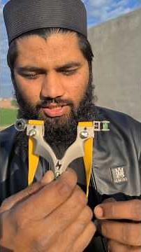 Steel Slingshot For Outdoor Shooting and Hunting Purposes | Best Outdoor Hunting Gadgets