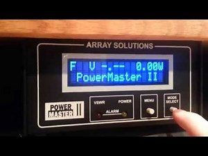 Array Solutions PowerMaster II Wattmeter / SWR