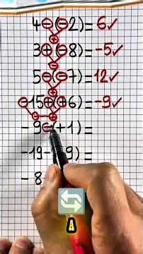 This integer hack makes math incredibly easy #maths #shorts #tutorial