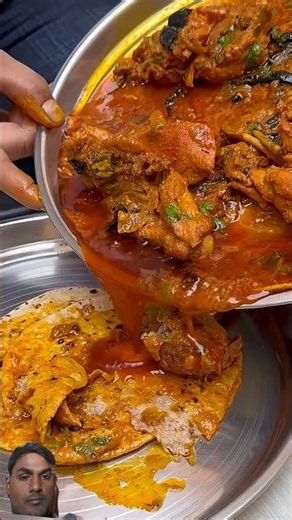 Rajasthani chicken roti