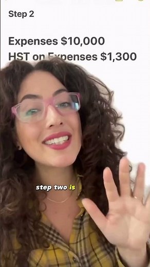 Here's how to calculate your GST/HST bill #Shorts #GST #HST #FreeSalesTaxGuide #Taxseason #TaxTips