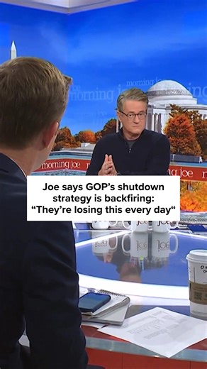 A new poll shows most Americans — including independents — blame President Trump and Republicans for the ongoing government shutdown. Joe Scarborough reacts, calling it “not good for Republicans,” as Rep. Seth Moulton joins to slam Speaker Johnson for sending lawmakers home on “paid vacation.” | Morning Joe