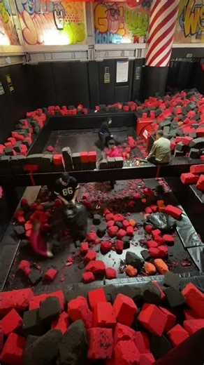 What do you think we found during the foam pit cleaning?