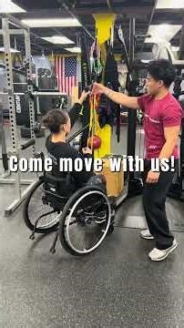 Back exercises for wheelchair users for AFL Workout Wednesday! #aflworkoutwednesday