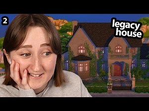 building a new house for my nightmare legacy challenge! pt. 2 (Streamed 1/8/25)
