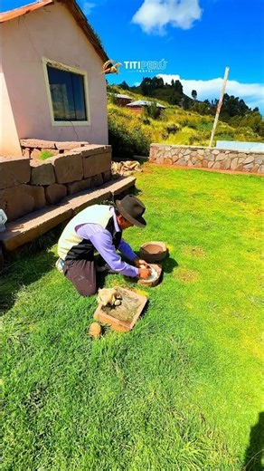 Look how Andean locals still rely on nature for everyday life