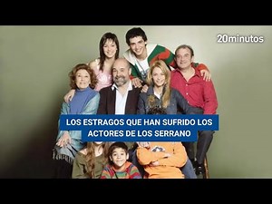LOS SERRANO: Los problemas de SALUD y ADICCIONES que han sufrido los ACTORES de la SERIE
