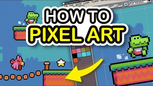 您一定需要的像素艺术指南（从初学者到高级）