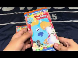 Comparison Video #27: Blue’s Clues: Blue’s Big Holiday 2001 VHS (Retail & Promo Copies)