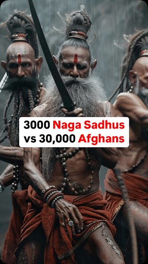 Adithya Nataraj 🇮🇳 on Instagram: "The Power of Naga Sadhus 🔱💪🏼 Bharat’s Warrior Monks 🔱 The literal meaning of Naga Sadhu is “Naked Saint.” They are ascetics who renounce the world and dedicate themselves to spiritual enlightenment. 🧘‍♂️ Every time during Kumbh Mela, they emerge to take the first holy dip and then disappear back into deep sadhana. 🌊 Naga Sadhus were established by Adi Shankaracharya to protect Dharma. He believed that both Shaastra (scriptures)📜 and Shastra (weapons)⚔️ 