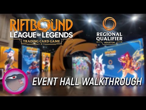 Riftbound Houston Regional Qualifier event hall walkthrough!