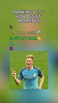 BEST KDB ASSISTS!!! #gyatt #ranking