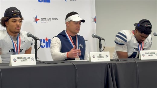 Lone Star coach Jeff Rayburn with his initial thoughts about tonight’s loss vs Smithson Valley | Gosset41 High School Sports