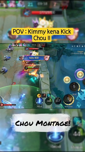 POV : Chou Montage Kimmy #mobilelegends #pov #proplayer #beranda #shorts