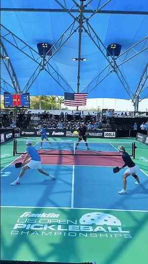 Day 3 at 2026 Franklin US Open Pickleball Championships with Mixed PRO Split Age. Watch LIVE Today!