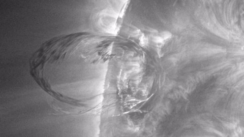 See the 'Rosetta Stone' solar eruption in this awesome footage