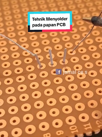Teknik Menyolder Komponen pada Papan PCB untuk Pemula