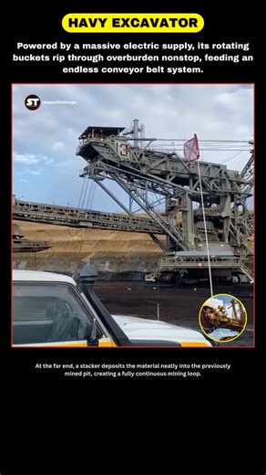 “The Most Efficient Dirt-Moving Machine on Earth” #techfacts #usashorts #hevymachine #viralfacts