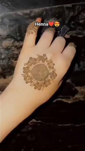 henna❤️😍 #mehndi #henna #creativehenna #easymehndi #love #shorts #foryou #art #hennaart