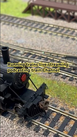 Running trains live streaming podcasting channel #livestream #train #modelrailroad #ooscale #märklin