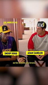 Today is Adam Sandler's birthday! Back in 2002, he chatted with Snoop Dogg about working with friends in their own work, and if we'll ever see a Snoop x Sandler collab. 👀 | MTV News