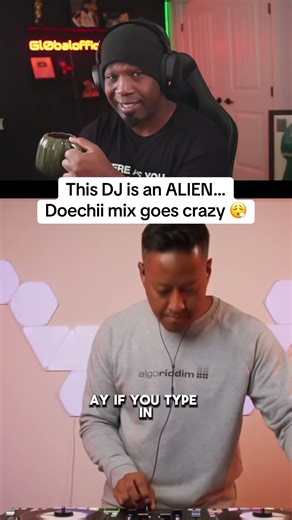 This DJ is an ALIEN…Doechii mix goes crazy 😮‍💨 Credit: @djangelouk #dj #turntable #djmix #doechii