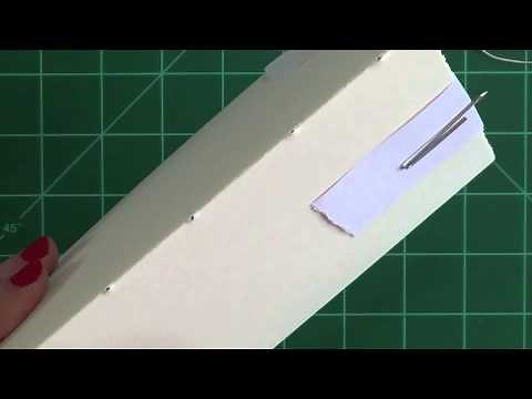 5-hole pamphlet stitch for journals