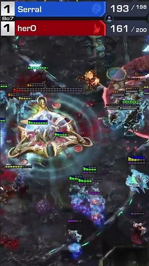 Serral main gets MOTHERSHIPPED by herO #sc2 #starcraft2 #starcraft2 #serral