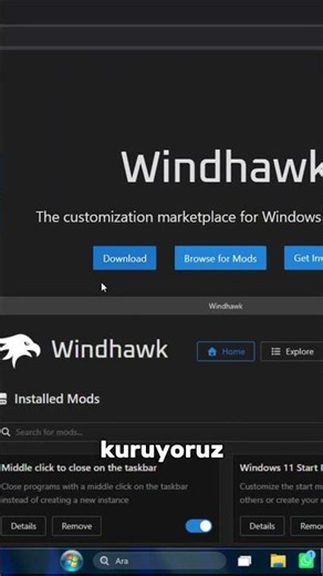 Make Your Taskbar Look Like Windows 7! #windows #windows7 #windows11
