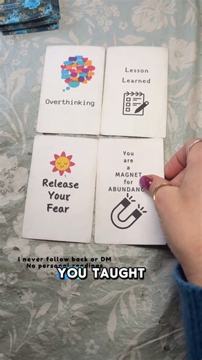 82K views · 2.1K reactions | And now they're overthinking #needthismessage #oracle #oraclecards #intuitive #divinemessage | Need This Message | Facebook