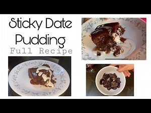 Sticky Date Pudding with Caramel Sauce | Full Recipe Demonstration | Anvika Shetty