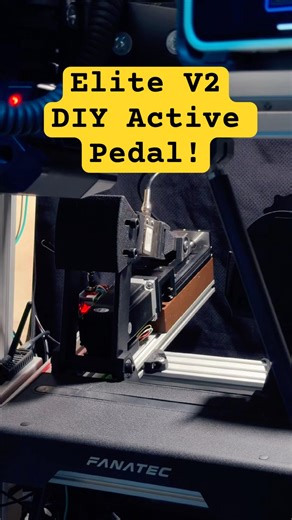 Fanatec Elite v2 active pedal DIY