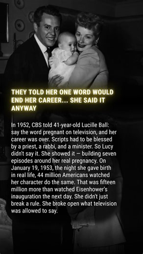 THEY TOLD HER ONE WORD WOULD END HER CAREER... SHE SAID IT ANYWAY