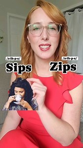 What's the difference? Sips vs. Zips These words sound SO similar because they only differ by ONE sound, and that's the very first one. Can you hear the difference? 🇺🇲 English Pronunciation Practice with @perfectlypronounced, follow for more! 🎯 Does this sound like YOU? ✅️ You want to speak with more clarity. ✅️ You want to speak with more confidence. ✅️ You want to improve your pronunciation. 🗣 You love practicing with Kelly on IG. ❌️ But you don't know what's causing your problems, what to