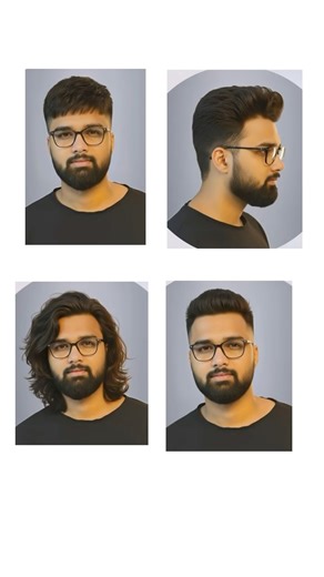 Amit Kumar on Instagram: "Ab pata chalega tumhare face pe kaunsa hairstyle best lagega #haircut #hairstyles #ai #reels #tech"