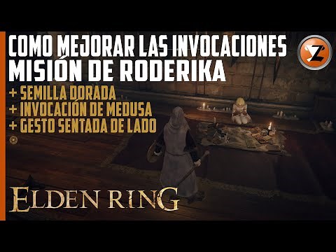 ELDEN RING - NPC para Mejorar Invocaciones / Como Mejorar Cenizas de Invocación | Misión de Roderika