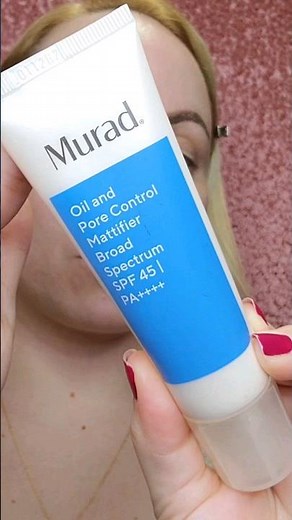 MURAD Oil Free Matte Sunscreen spf 45 #muradsunscreen #mattesunscreen #spf45