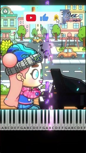 Avatar World | SNOWY WHEATER - OST Easy Piano