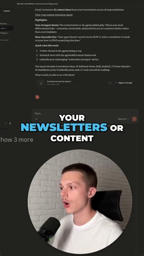 AI Creates Endless Newsletter Ideas & Repurposes Content Instantly!