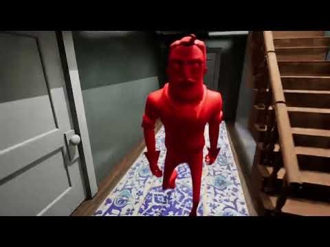 hello neighbor red cube