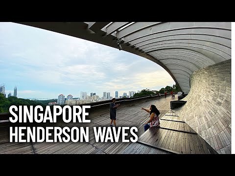 Henderson Waves Walking Tour - Highest Pedestrian Trail Bridge in Singapore