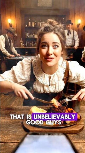 POV: They Kicked Me Out Of The Wild Wild West Saloon 💀 #foodlover #history #wildwest