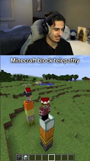 Minecraft Block telepathy