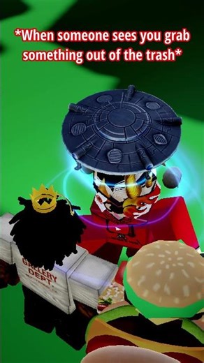 POV someone saw you grab from trashcan